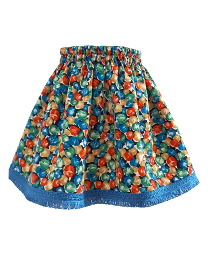 Girls skirt multicolored (size 3-4 years)