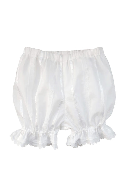 Baby child traditional underpants / bloomers with lace