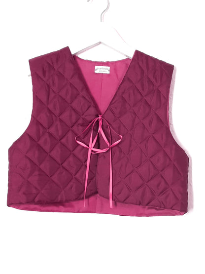 Quilted vest in 3 colors